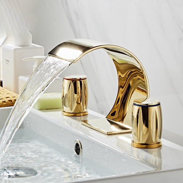 Grifo para lavabo de baño, diseño moderno y elegante, grifo