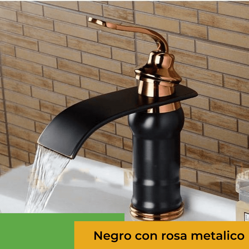 Grifo de baño monomando negro mate IMEX: diseño moderno y funcionalidad  precisa. ¡Renueva tu baño con estilo! #GrifoDeBaño #Dise