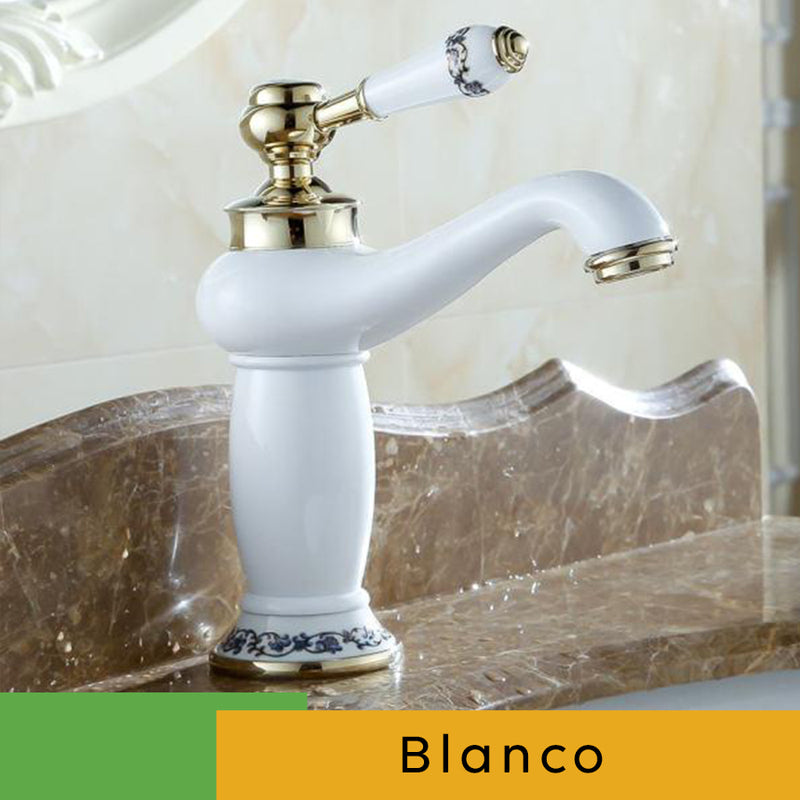 Llave mezcladora de superficie o lavabo para baño estilo antiguo BA310 –  Eleganz Home